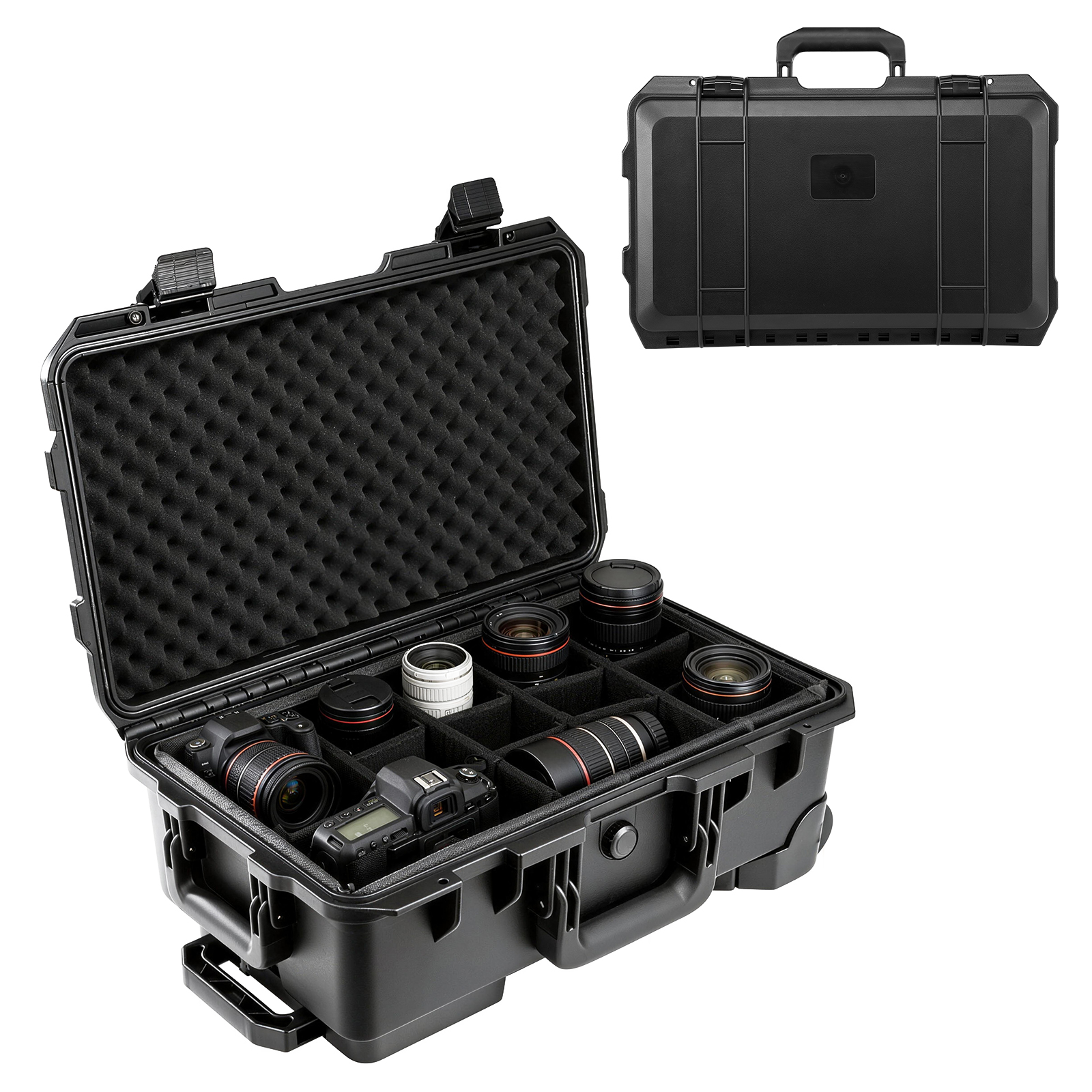 Drone Camera - Professional Large Hard Rolling Camera Case,