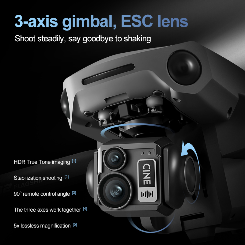 8K 3 Axis Gimbal Brushless 7.2 – обзор и цена Drone Gps Module