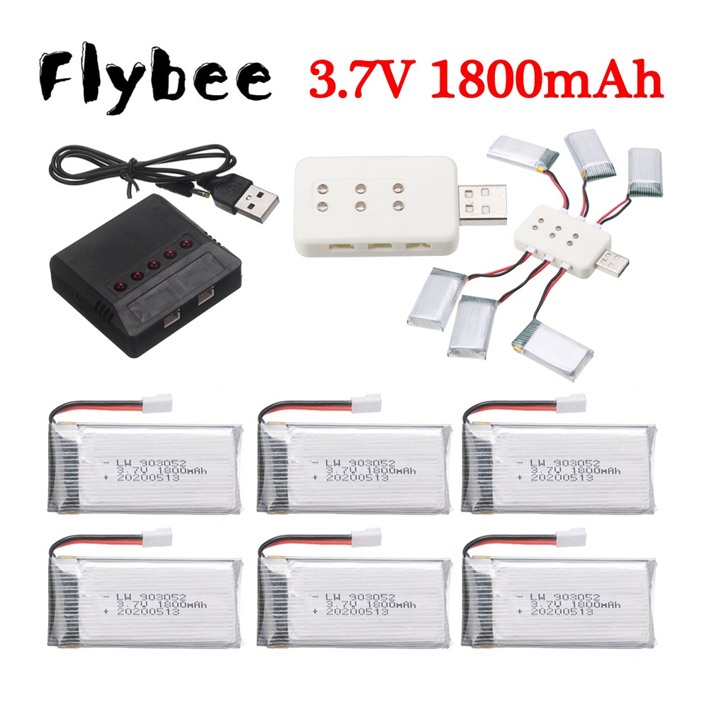 3.7V 1800mAh lipo Battery/char – обзор и цена Drone Charger