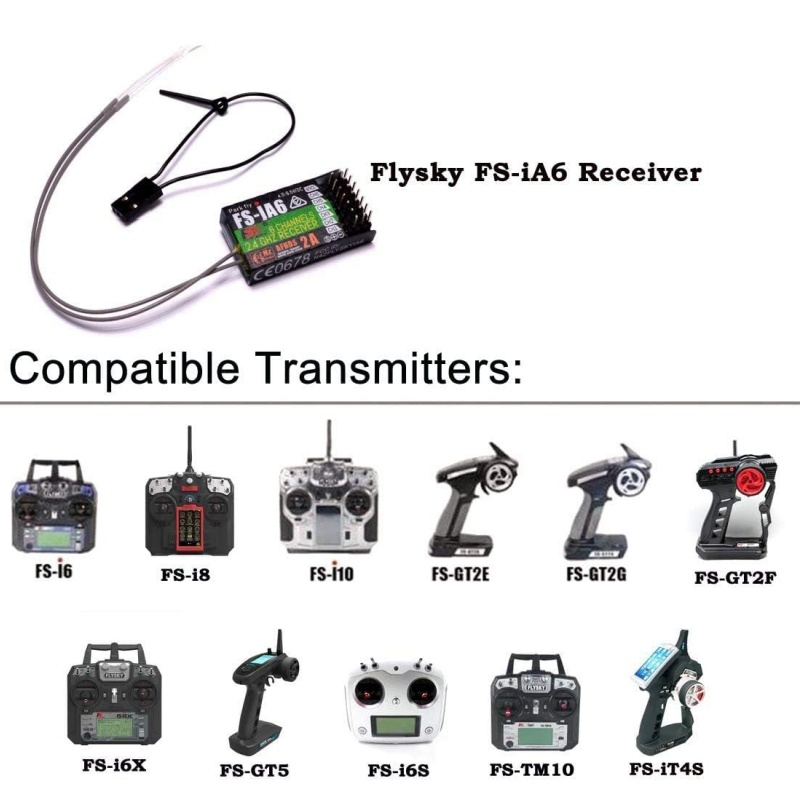 Flysky FS-IA6 Receiver 6CH Dua – обзор и цена Drone Antenna