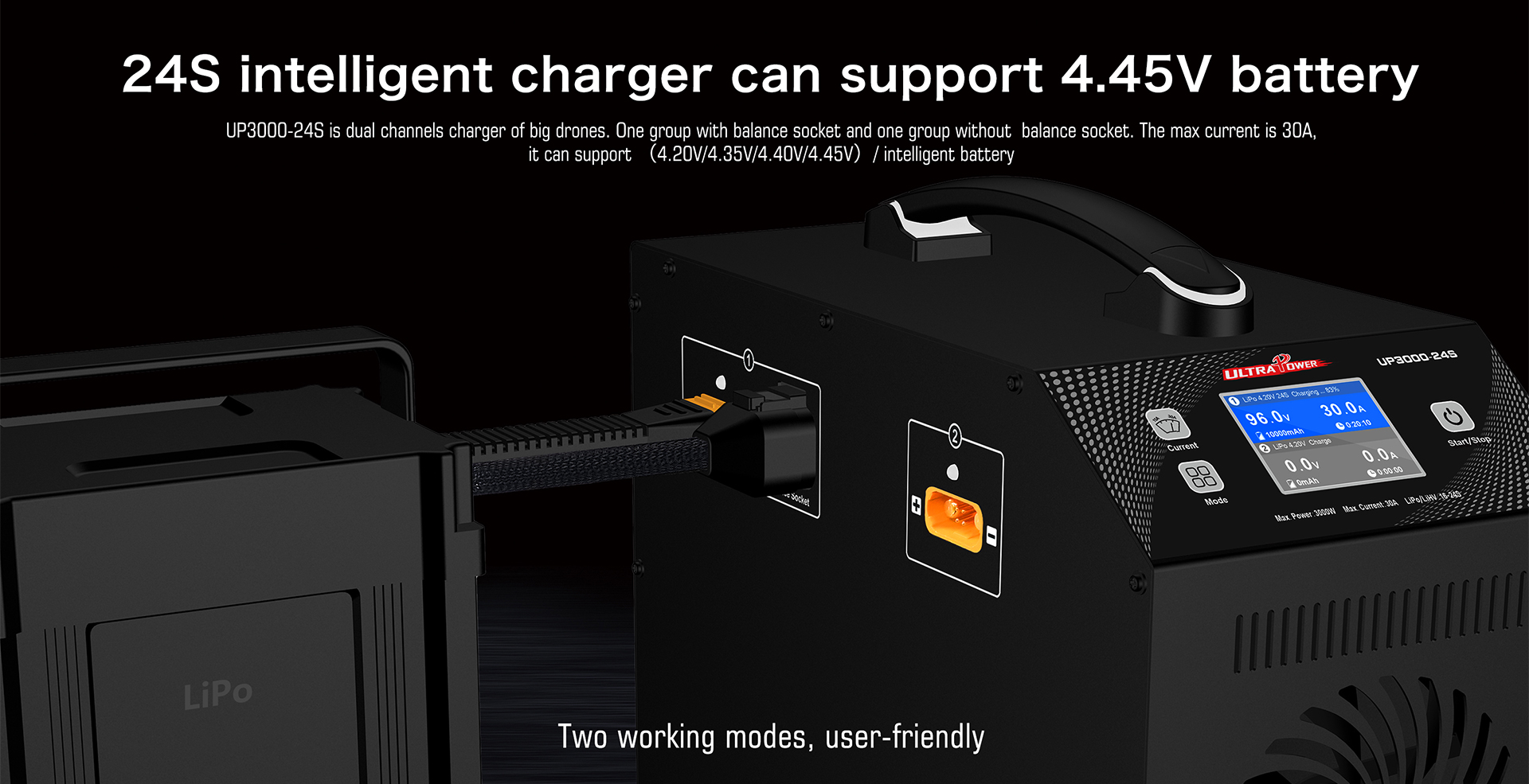 ULTRAPOWER UP3000-24S 3000W 30 – обзор и цена Drone Charger