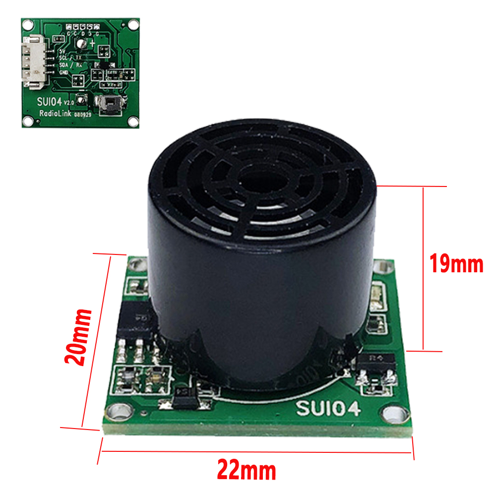 SUI04 Ultrasonic Sensor Sonar  – обзор и цена Drone Flight Controller