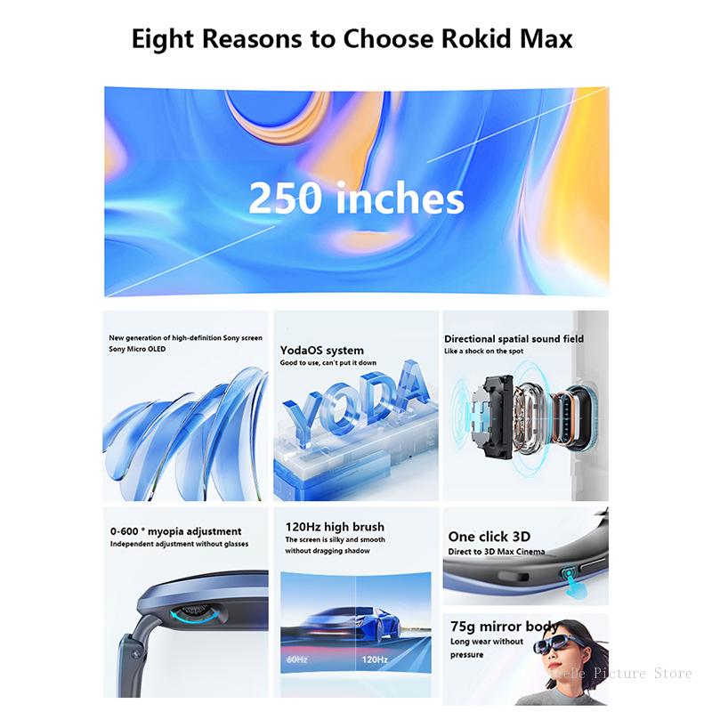 Rokid Max AR 3D Smart Glasses  – обзор и цена Drone Gimbal