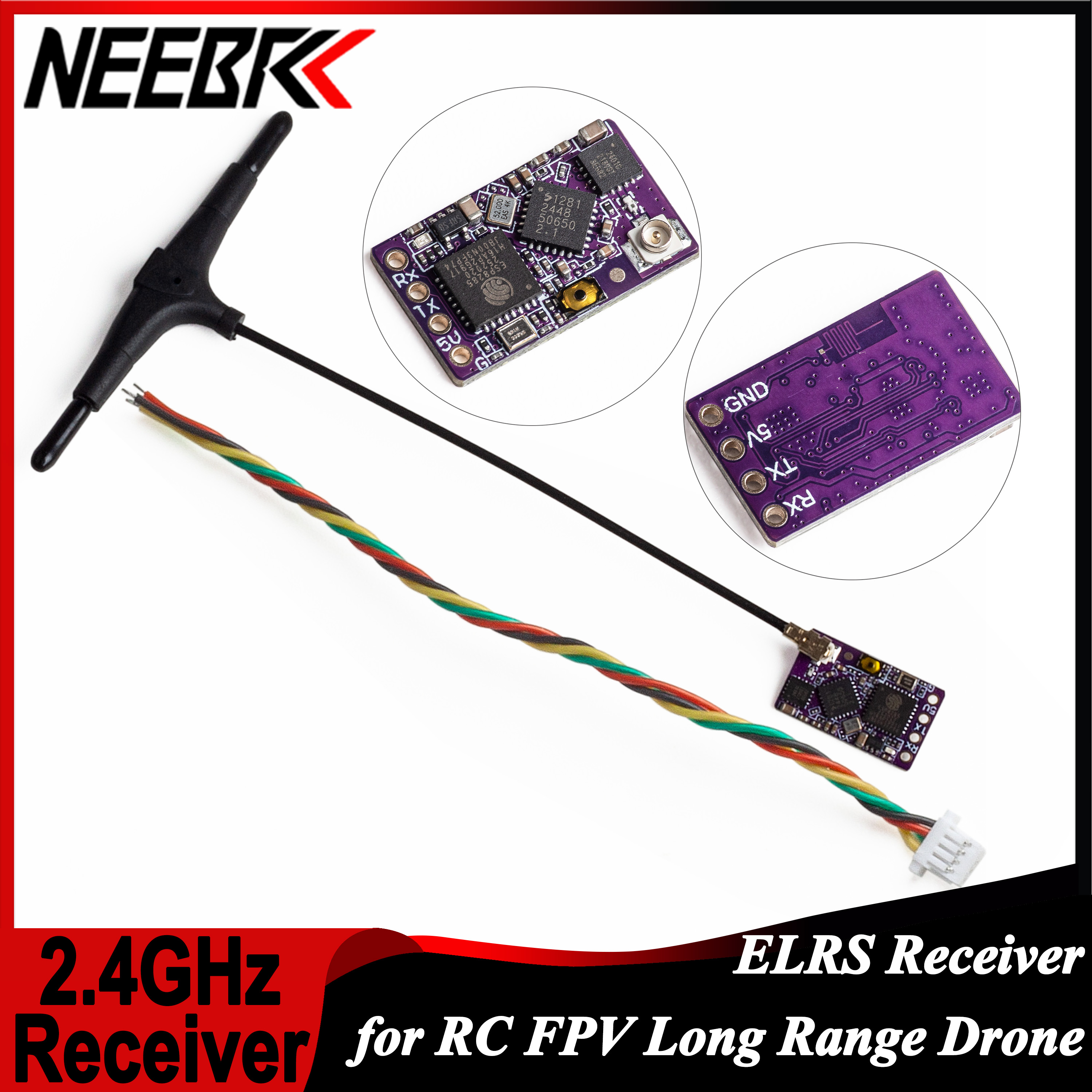 1/2/5/10PCS ELRS 2.4GHz RX Lon – обзор и цена Drone Antenna