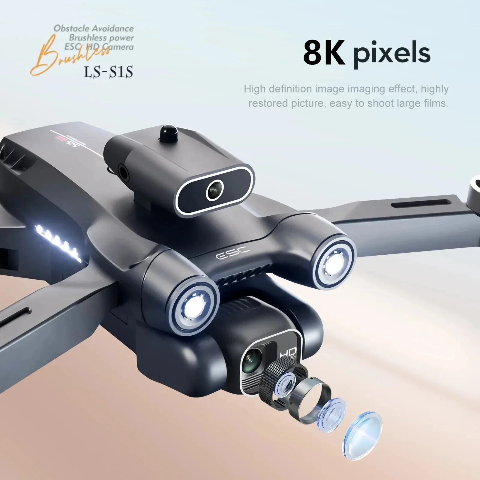New S1S 5G GPS Drone Camera 8K – обзор и цена Drone Gps Mount