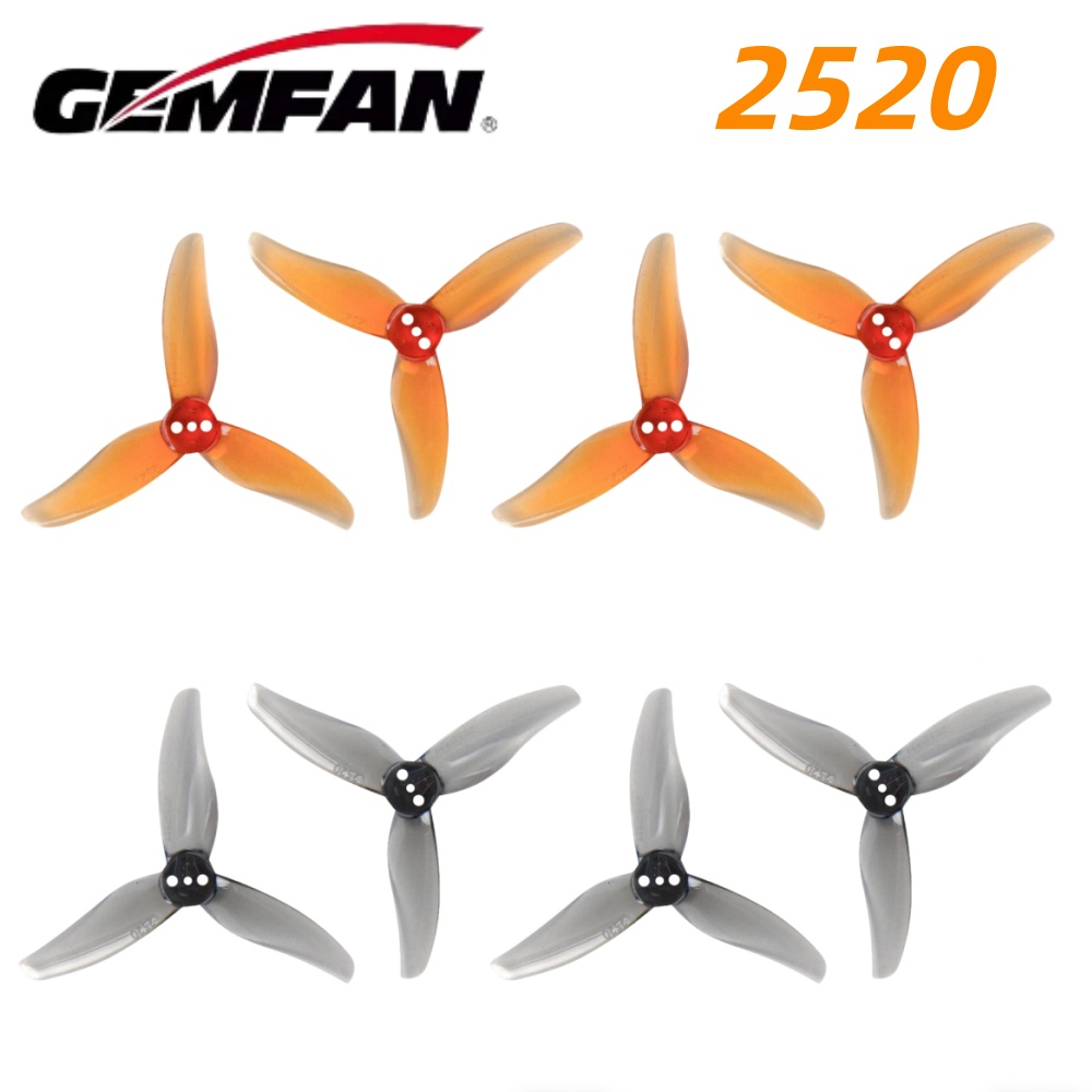 4Pairs Gemfan Hurricane 2520 2 – обзор и цена Drone Propeller