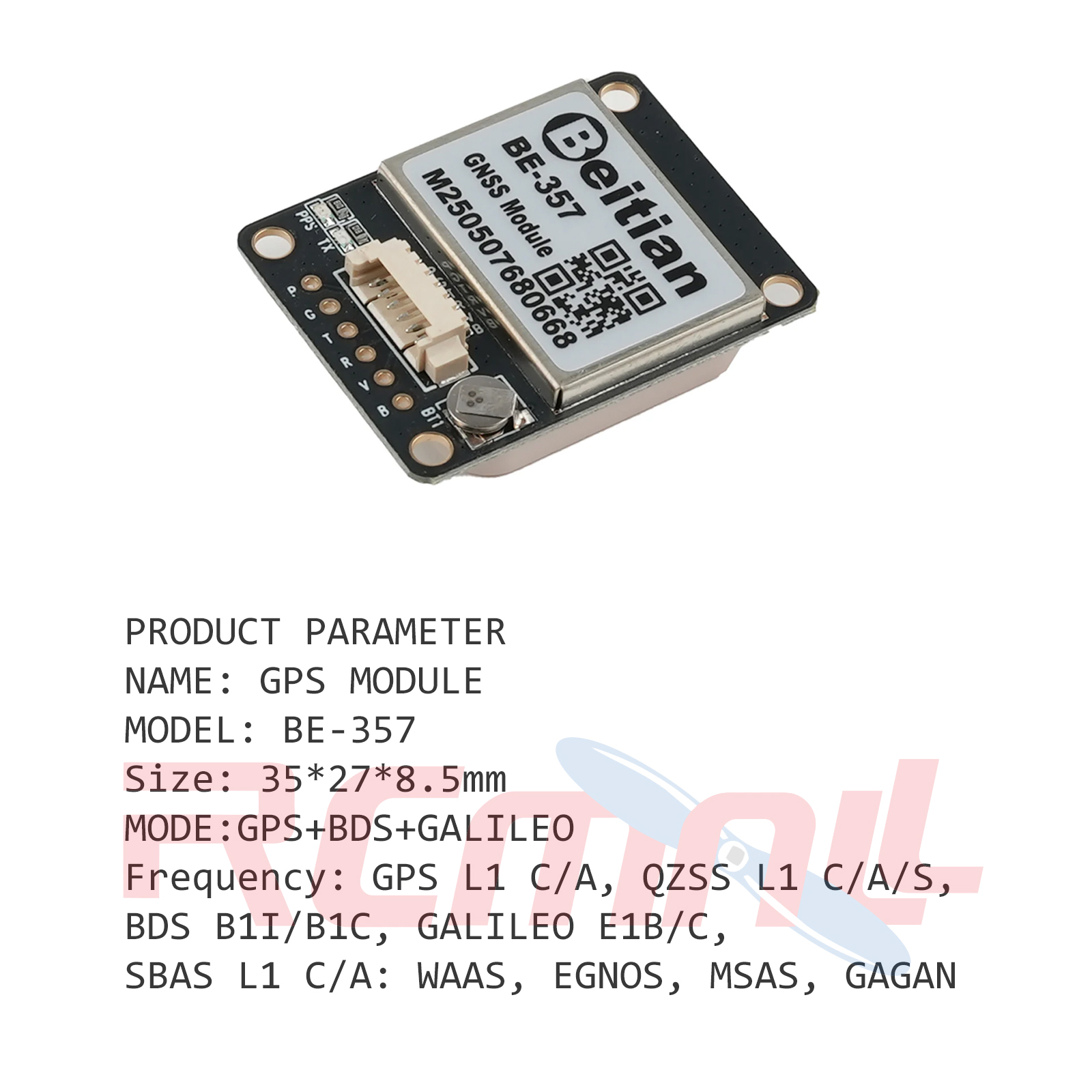 10PCS/LOT Beitian BE-357 BE357 – обзор и цена Drone Gps Module