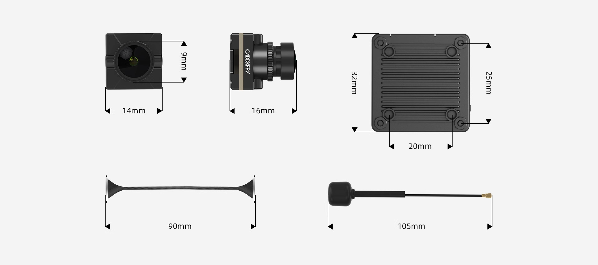 Walksnail Nano V3 High-Definit – обзор и цена Drone Camera