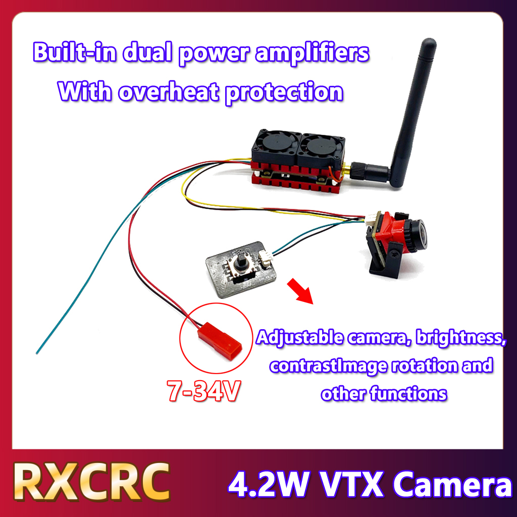 RXCRC 5.8G 48CH 4.2W High Powe – обзор и цена Drone Receiver
