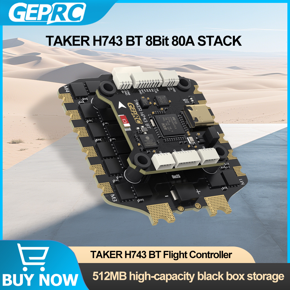 GEPRC TAKER H743 BT 8Bit 80A S – обзор и цена Drone Esc
