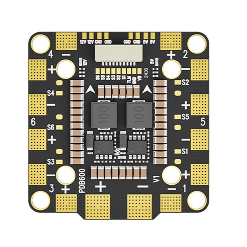 【CYBER MONDAY】1 Pc PDB600A 8S  – обзор и цена Drone Power Distribution Board