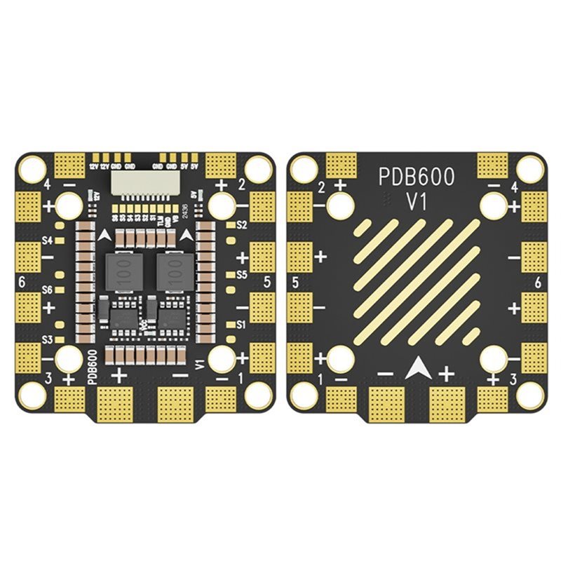 【CYBER MONDAY】1 Pc PDB600A 8S  – обзор и цена Drone Power Distribution Board