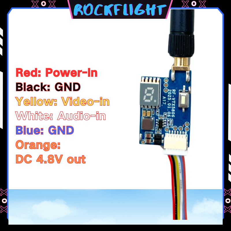 5.8GHz 48CH launcher 600mW Vid – обзор и цена Drone Receiver