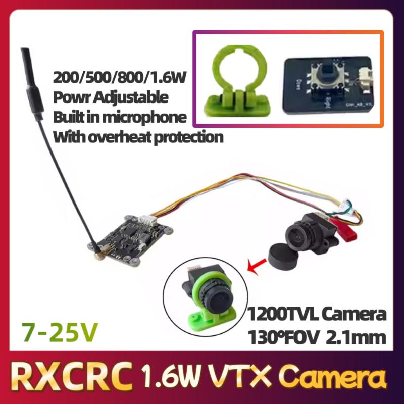 RXCRC 5.8G Module 48CH 1.6W VT – обзор и цена Drone Receiver