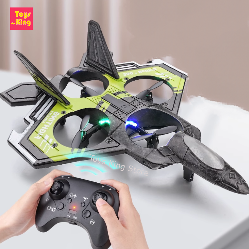 S98 RC Foam Stunt Aircraft Toy – обзор и цена Drone Led Light