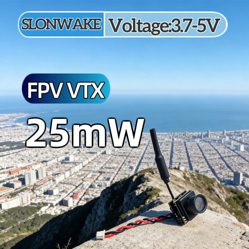 SLONWAKE FPV 25mW power simula – обзор и цена Drone Frame