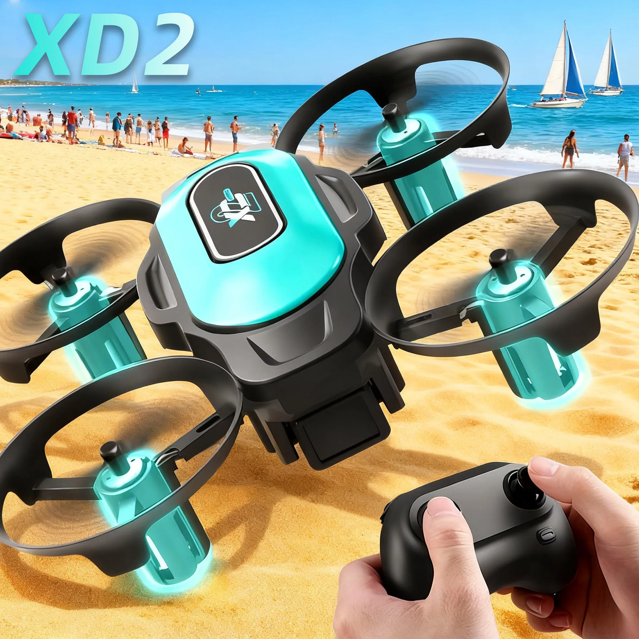 XD2 Mini Drone, 360° Stunt Fli – обзор и цена Drone Led Light