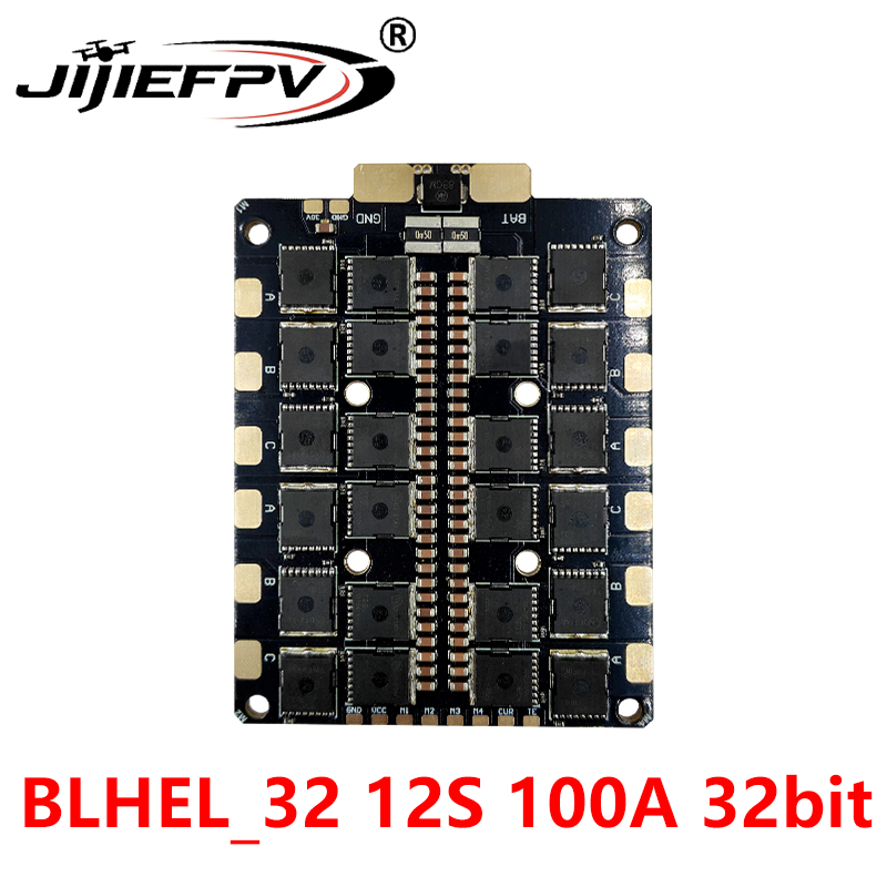 JIJIEFPV BLHEL_32 12S 120A 32b – обзор и цена Drone Power Distribution Board