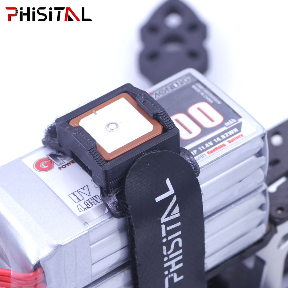 GPS Module Mount 3D Printed TP – обзор и цена Drone Battery Strap