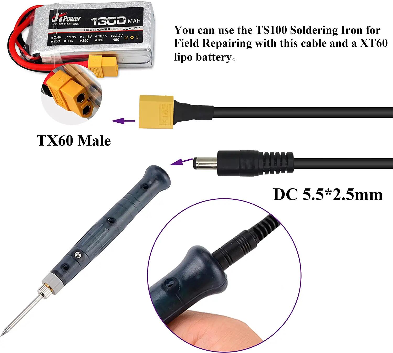 XT60 Adapter Cable XT60 Male t – обзор и цена Drone Compass