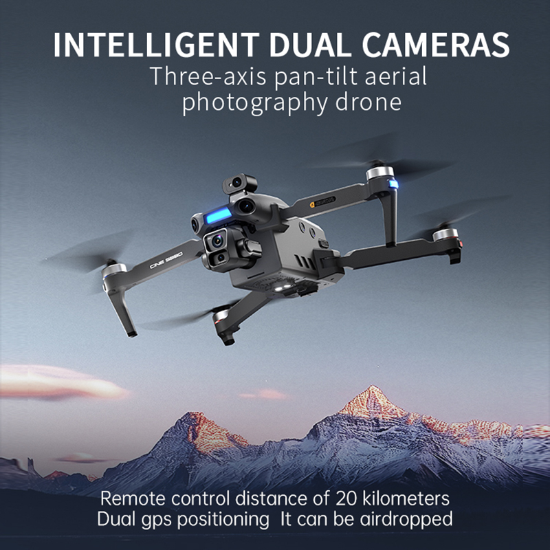 2026 New 8K Dual Camera Drone  – обзор и цена Drone Gimbal