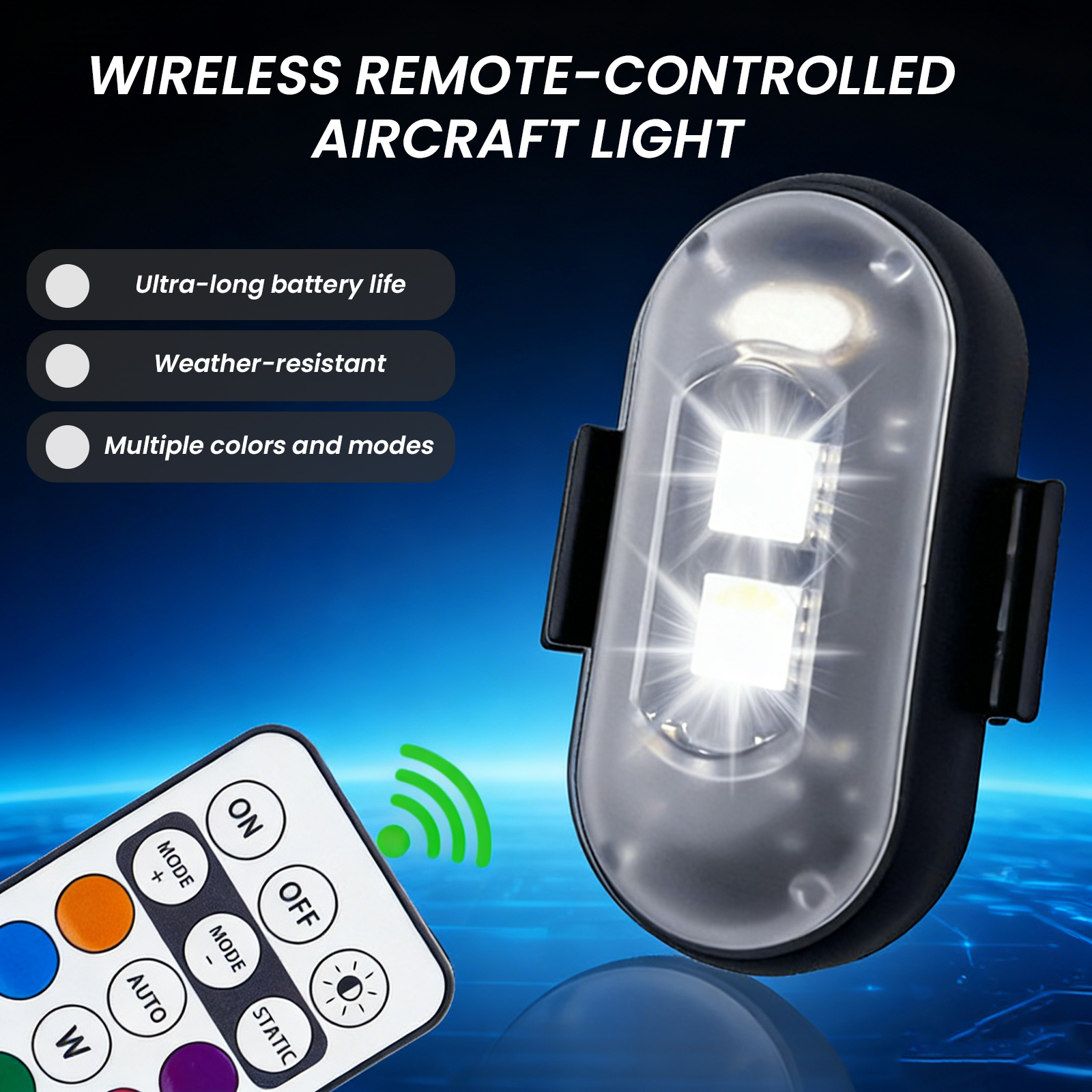 2/4/6PCS Wireless LED Strobe L – обзор и цена Drone Led Light