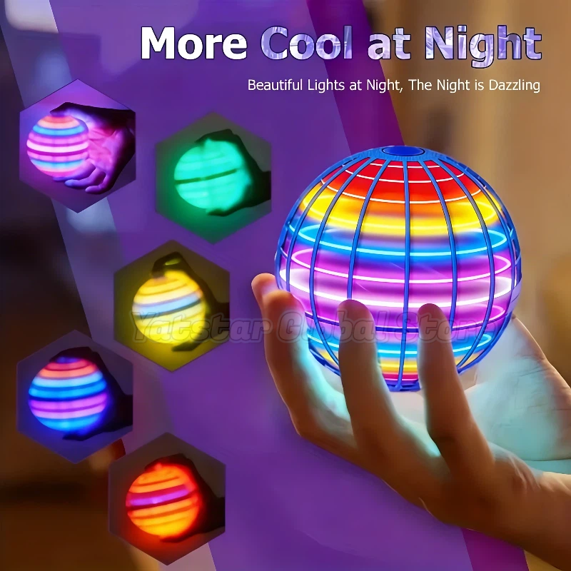 LED Light Up Flying Orb Boomer – обзор и цена Drone Led Light