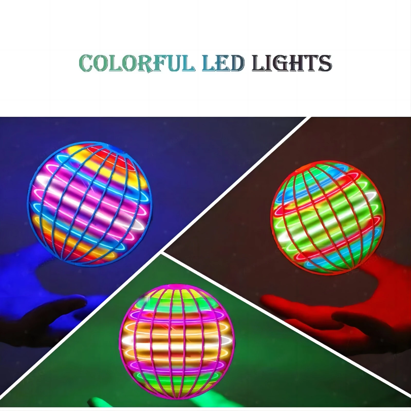 LED Light Up Flying Orb Boomer – обзор и цена Drone Led Light