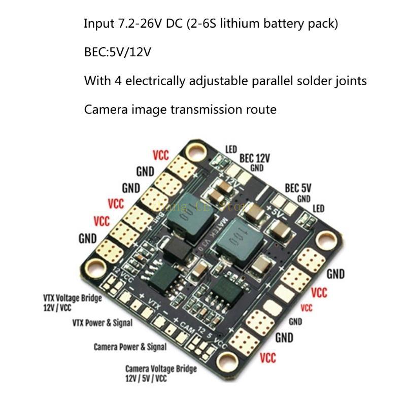 M5TD Matek Mini Power Hub Powe – обзор и цена Drone Power Distribution Board