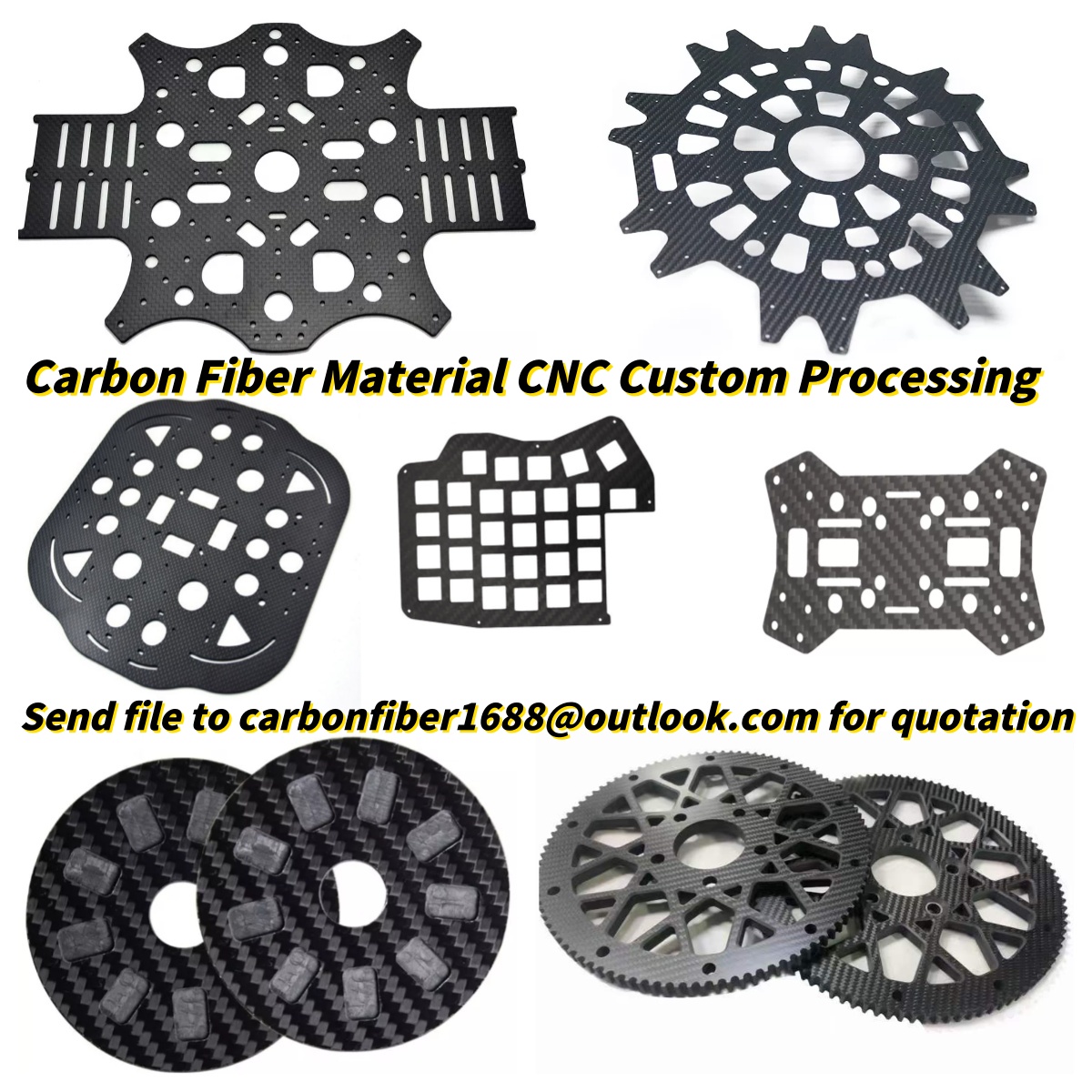 Carbon Fiber Sheet Plate Proce – обзор и цена Drone Arm