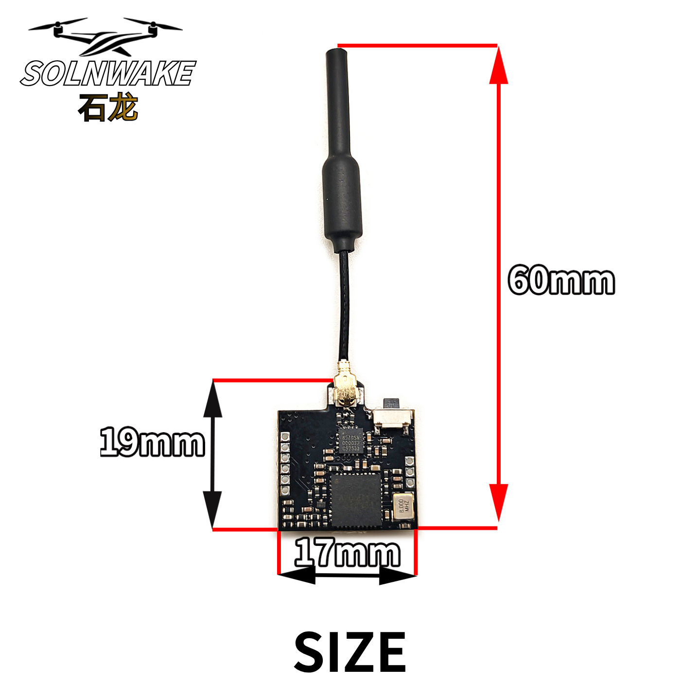 SLONWAKE Nano 5.8G 48CH 200mW  – обзор и цена Drone Receiver