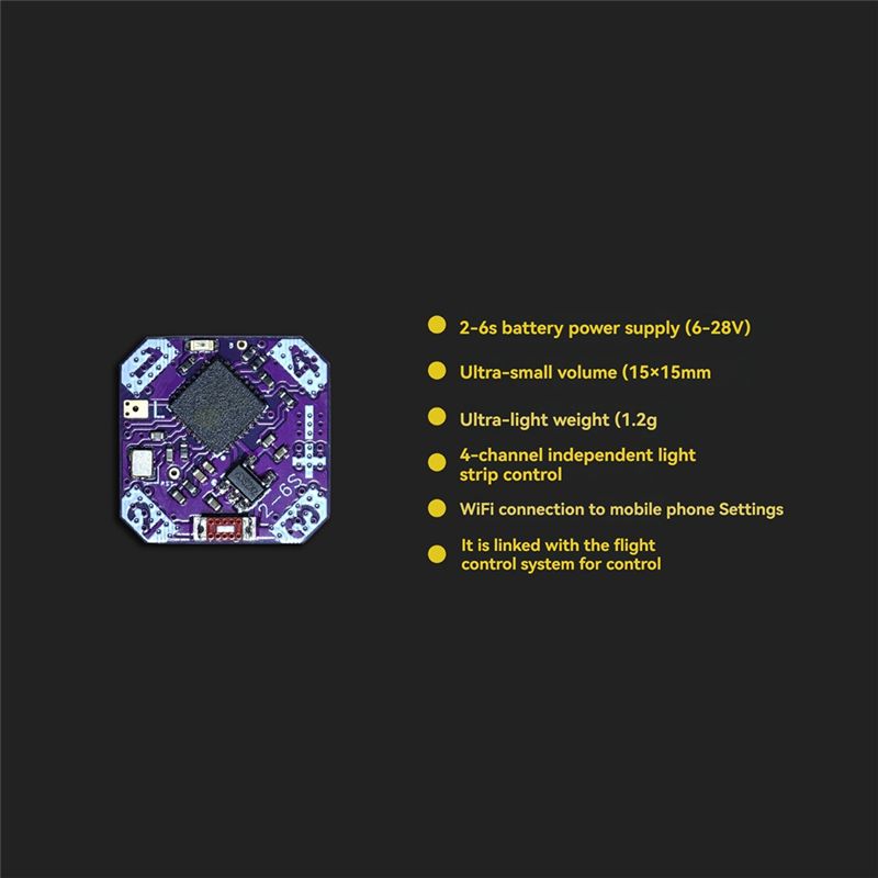 【Shop Now】FPV Mini RGB Lightin – обзор и цена Drone Led Light