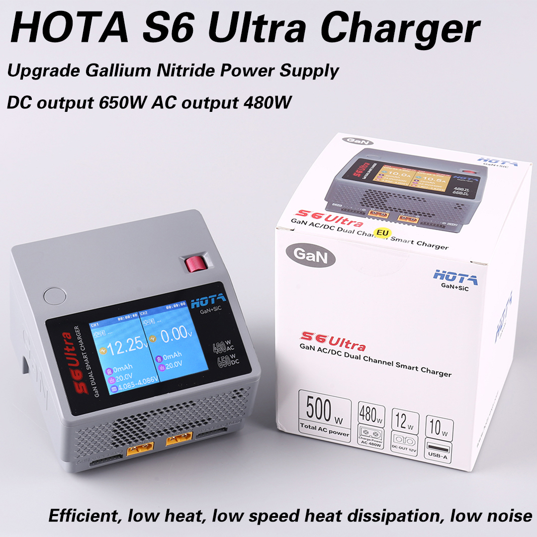 HOTA S6 Ultra Gallium Nitride  – обзор и цена Drone Charger