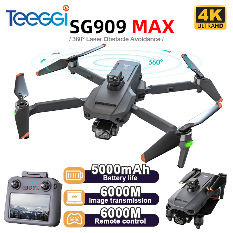 Teeggi SG909 MAX GPS Drone Wit – обзор и цена Drone Gimbal