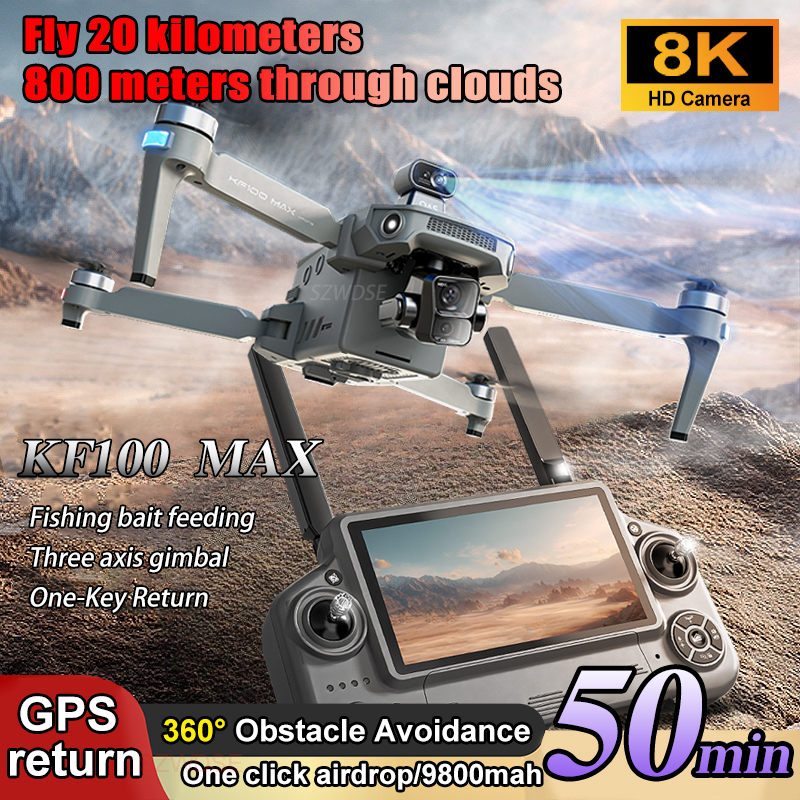 SJRC KF100 MAX 8K UHD Photo HD – обзор и цена Drone Gimbal