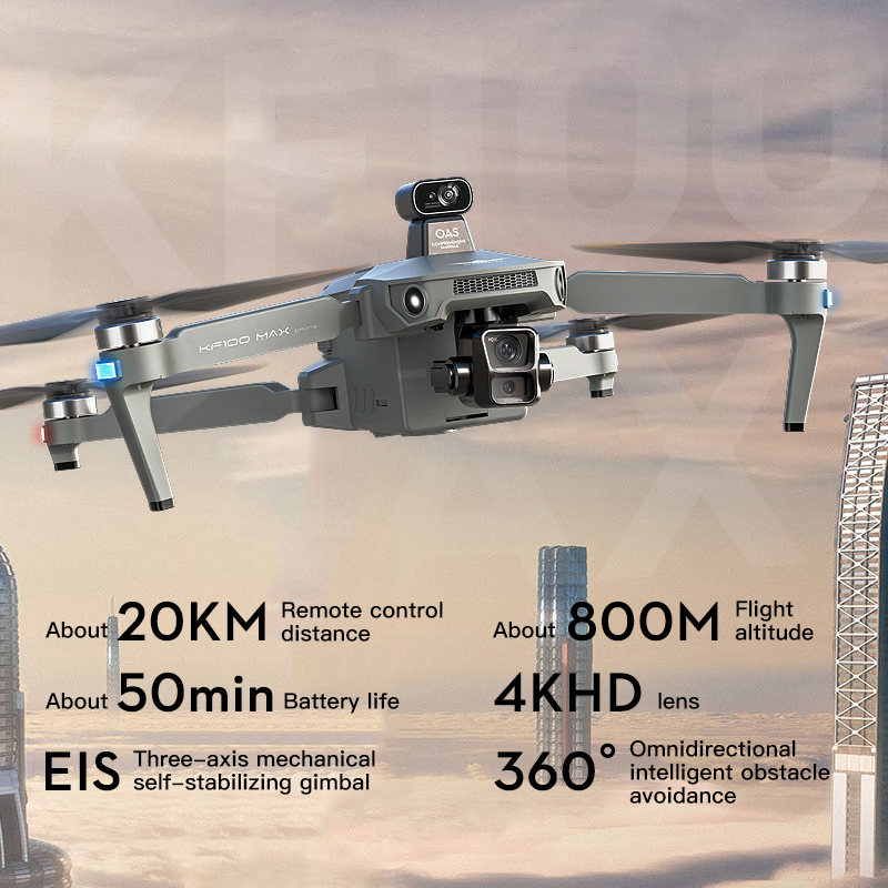 SJRC KF100 MAX 8K UHD Photo HD – обзор и цена Drone Gimbal