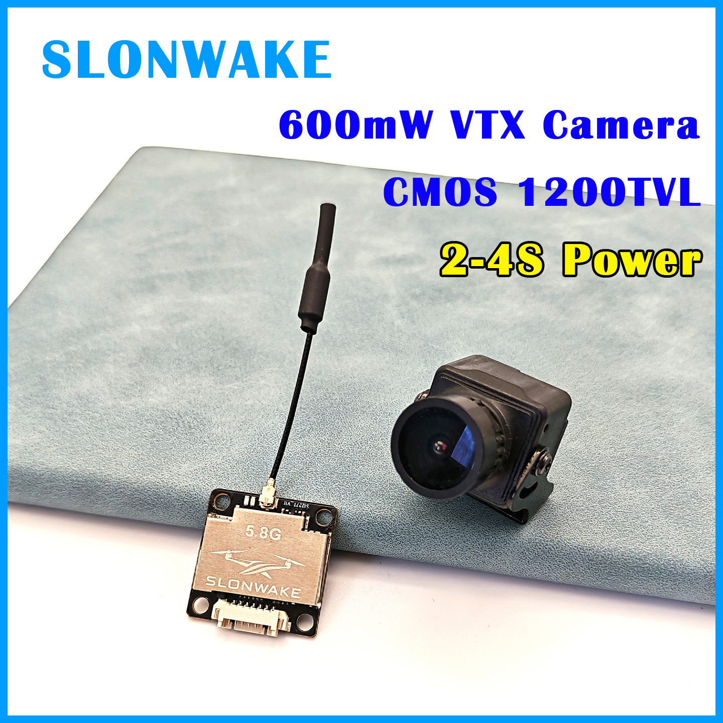 SLONWAKE Ready to use 5.8G 48C – обзор и цена Drone Frame
