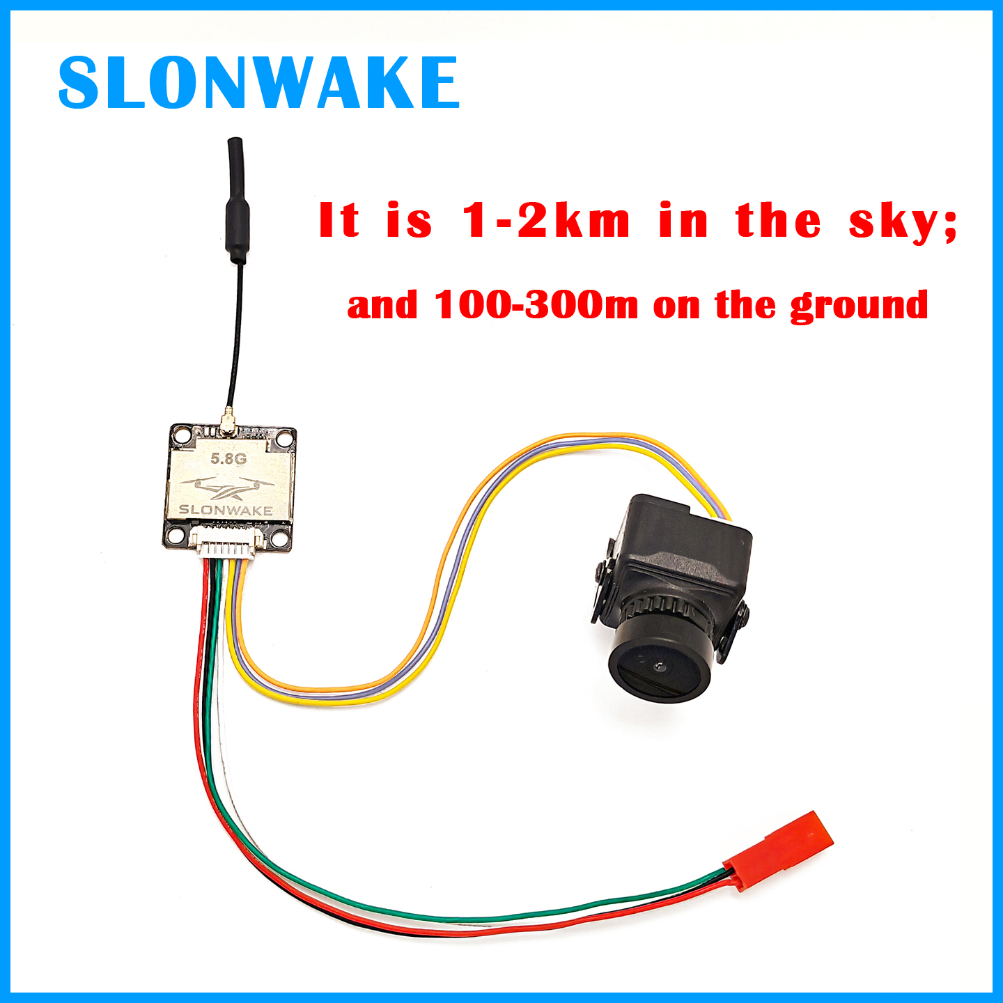 SLONWAKE Ready to use 5.8G 48C – обзор и цена Drone Frame