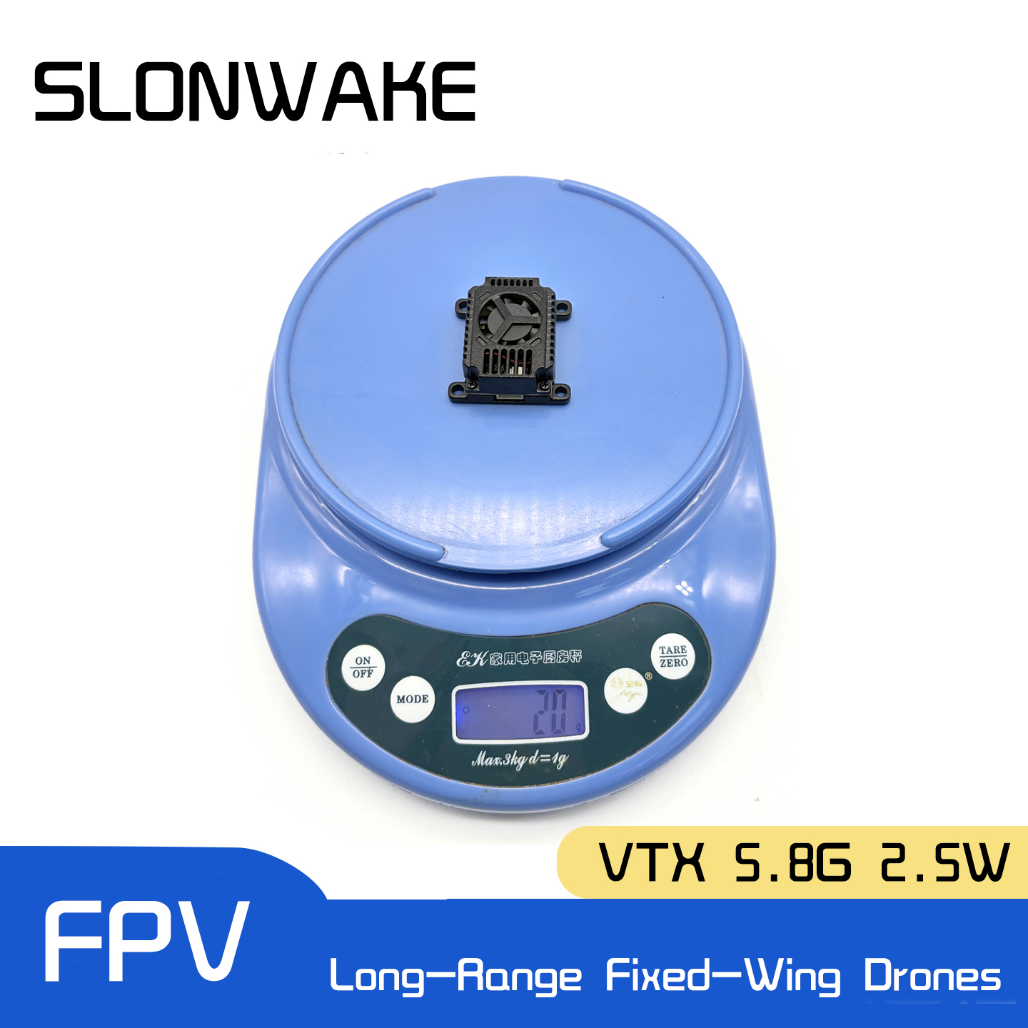 SLONWAKE 5.8G 48CH FPV Transmi – обзор и цена Drone Receiver