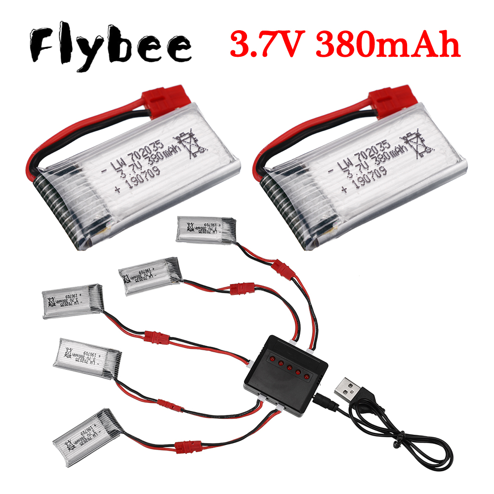 3.7V 380mAh Lipo Battery With  – обзор и цена Drone Charger