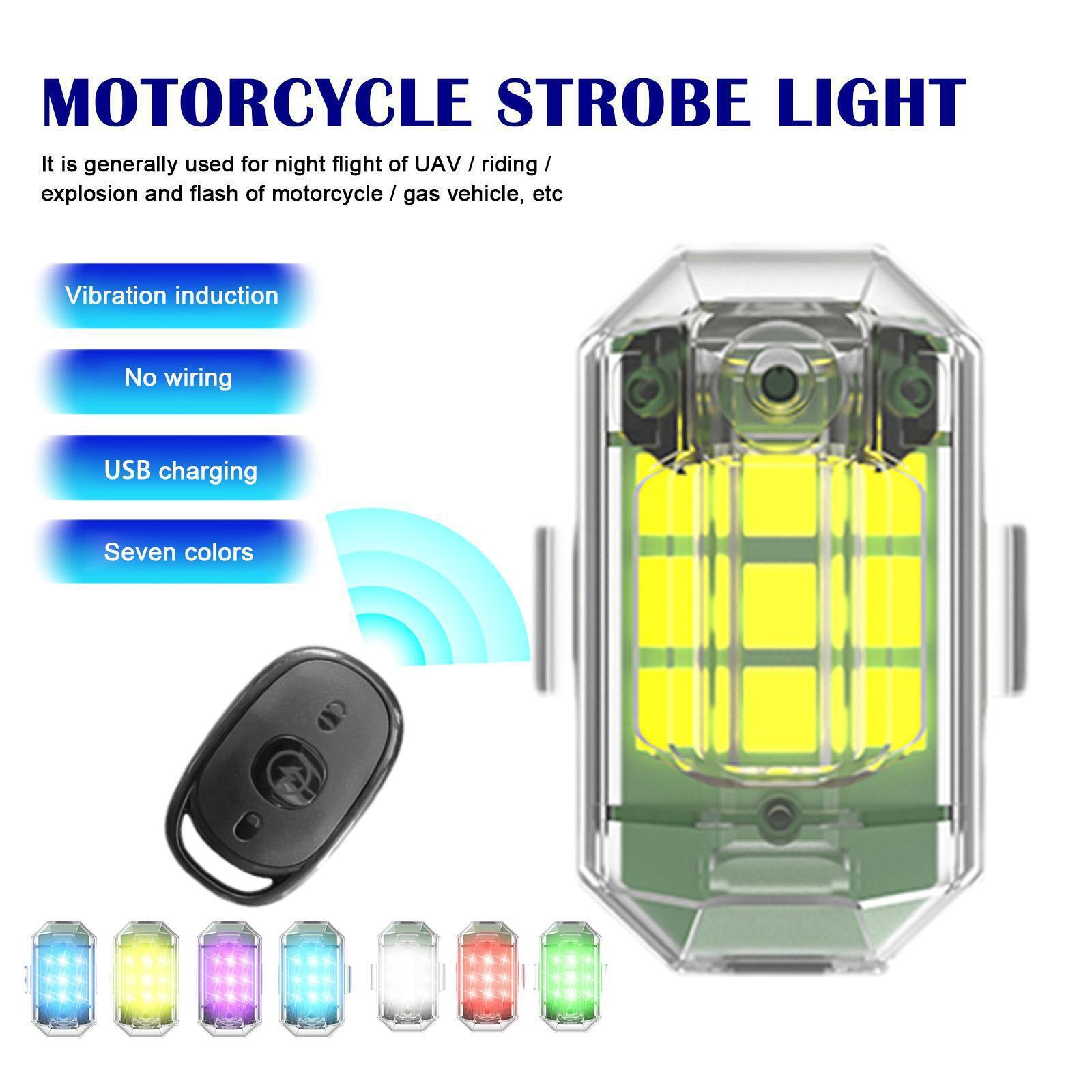 1/2/4Pc Remote Motorcycle Ligh – обзор и цена Drone Led Light