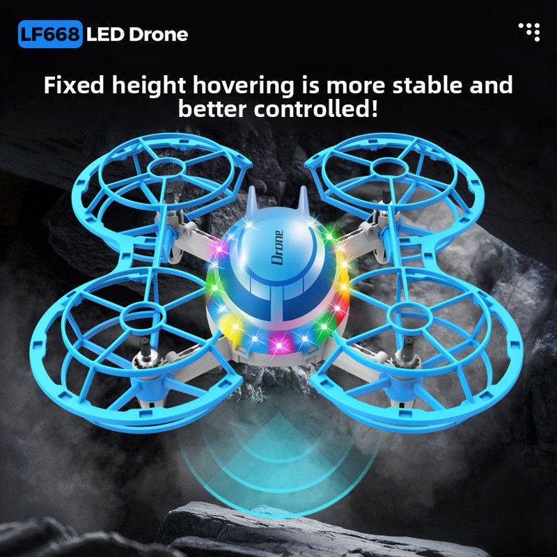 Mini RC Drone with LED Lights, – обзор и цена Drone Led Light