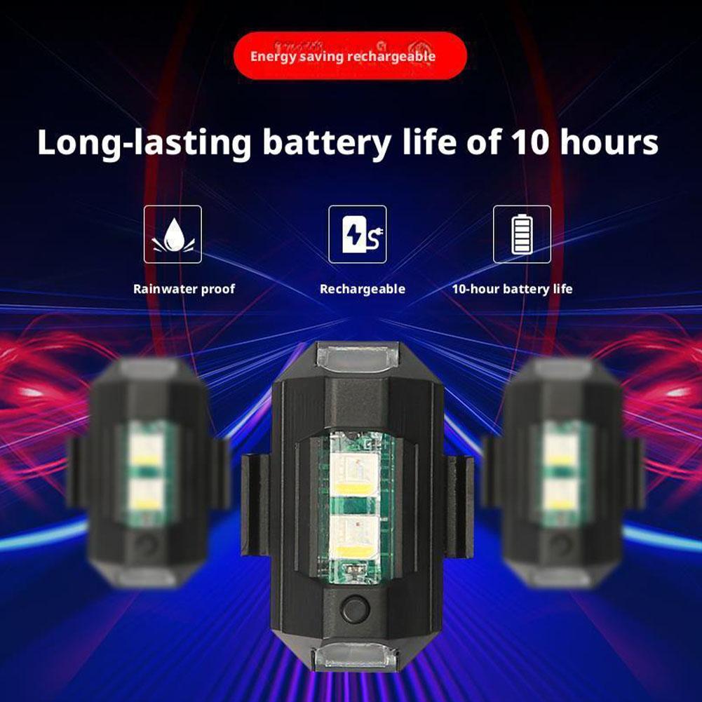 2PCS Mini LED Strobe Lights De – обзор и цена Drone Led Light