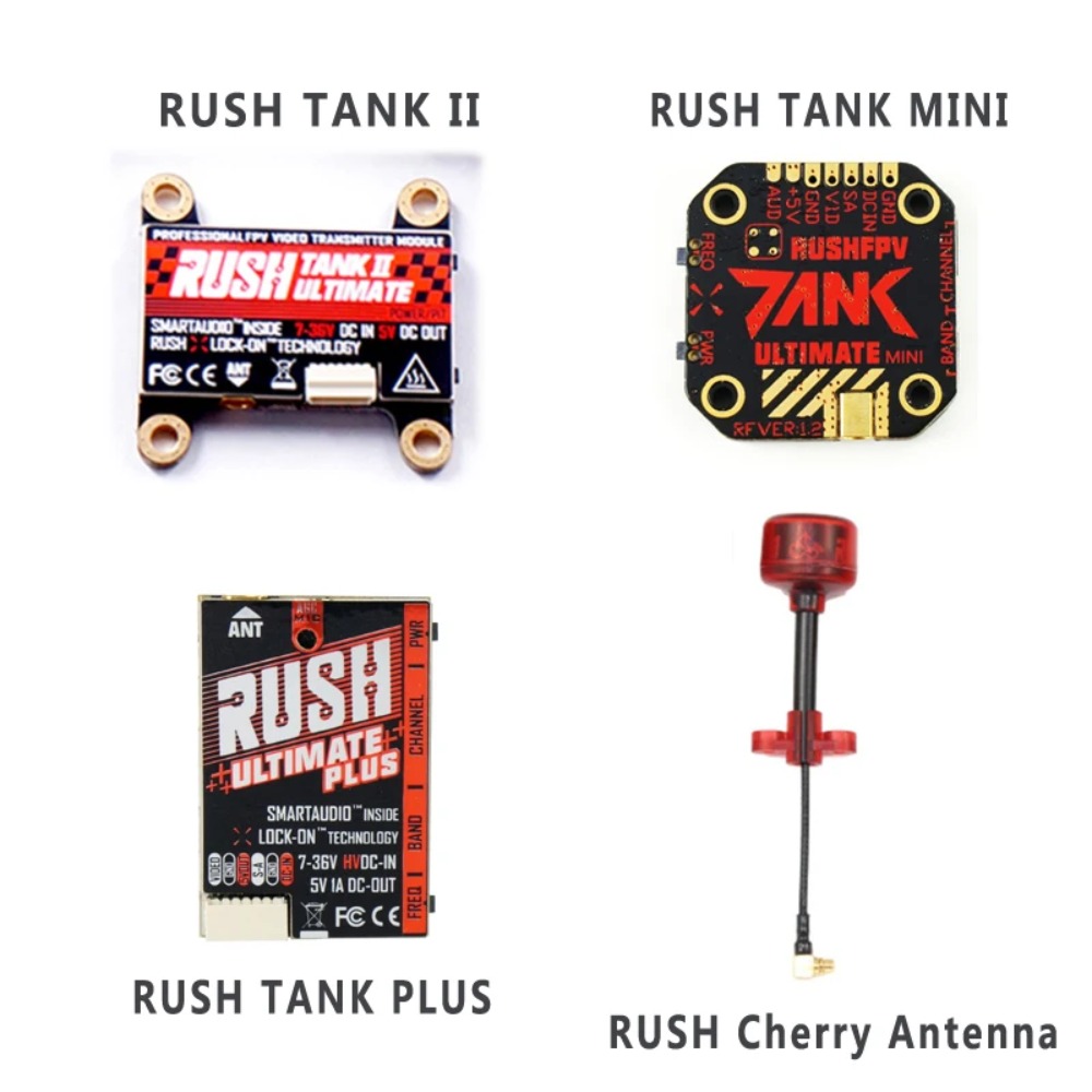 RUSH TANK Ultimate II/Mini/ PL – обзор и цена Drone Receiver