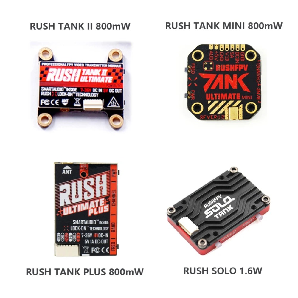 RUSH TANK Ultimate II/Mini/ PL – обзор и цена Drone Receiver