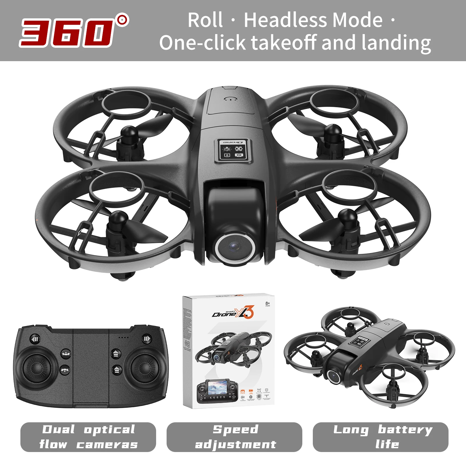 New YL3 RC Drone 8K 1080P Wide – обзор и цена Drone Gps Mount