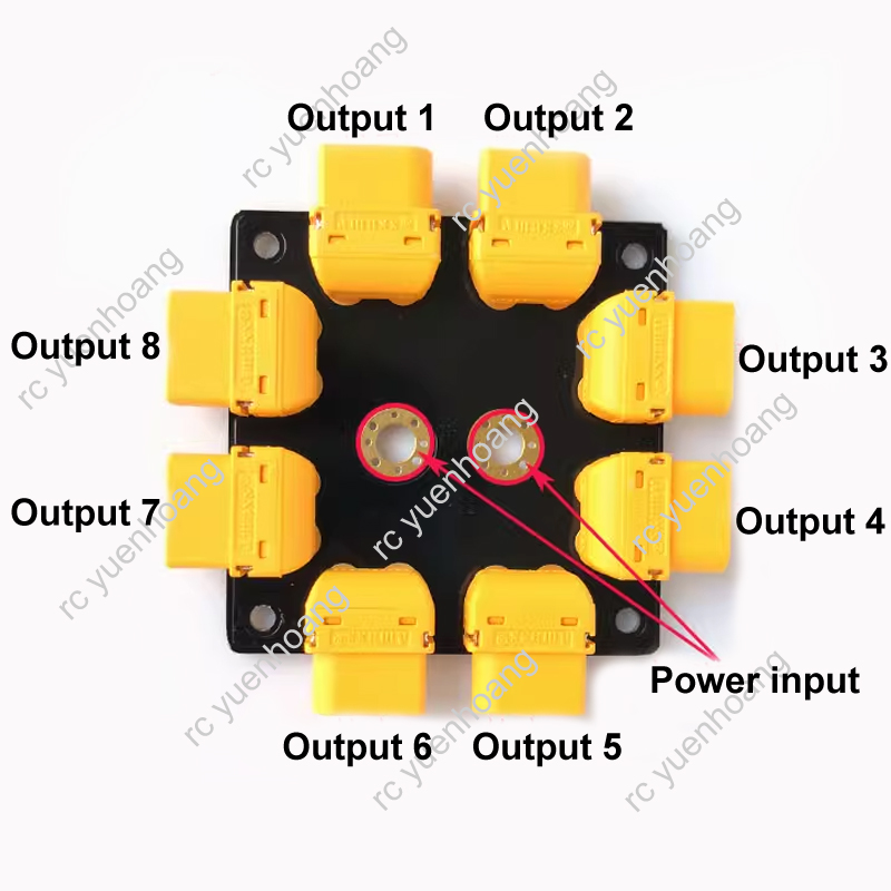 1PCS 240A High Current Power D – обзор и цена Drone Power Distribution Board
