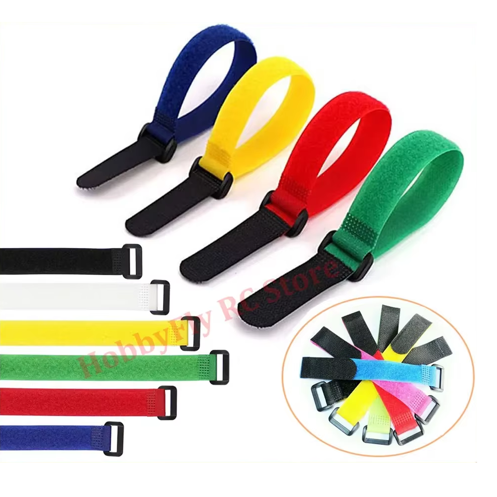 10PCS 300mm Magic Sticker LIPO – обзор и цена Drone Battery Strap