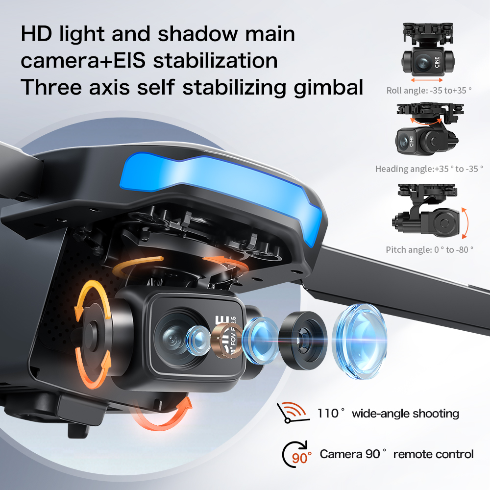 New S-X1 MAX Drone GPS 8K Prof – обзор и цена Drone Gimbal