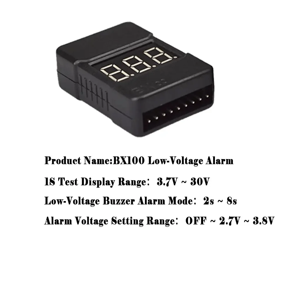 BX100 1-8S Lipo Battery Voltag – обзор и цена Drone Buzzer